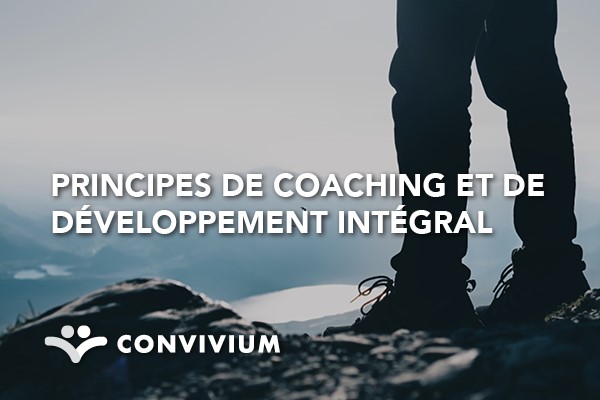 Principes de coaching et de développement intégral