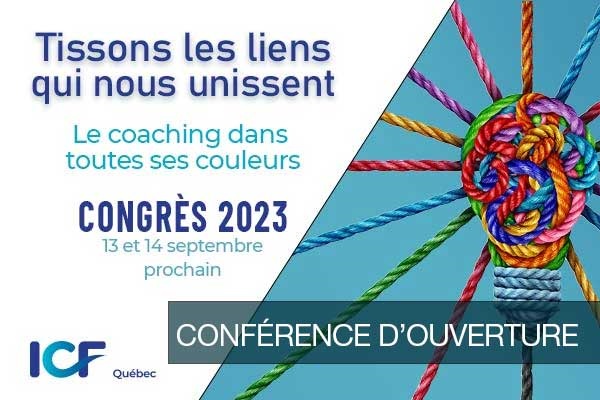 Conférence d'ouverture du congrès ICF 2023