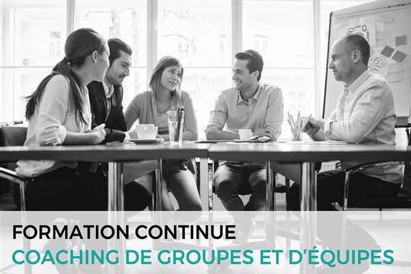 Développement de compétences en coaching de groupe et d'équipe